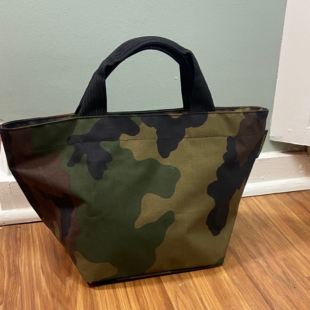Herve Chaplier Camouflage Camo Tote Bag Nylon